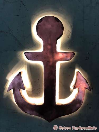 Anker 3 D, beleuchtet